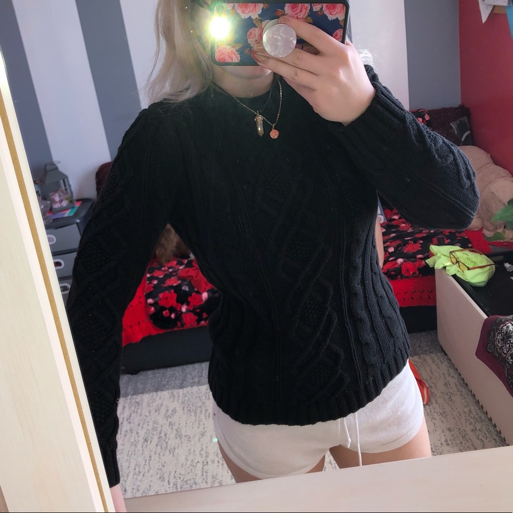 Fabulous Fur knit faux sweater